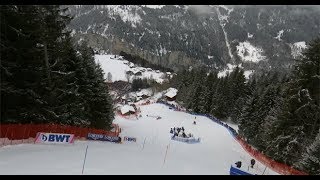 Narciarstwo Alpejskie Puchar Świata 20182019 Wengen Slalom [upl. by Abil620]