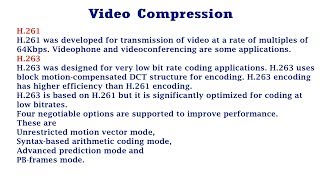 Video Compression  Part 01 [upl. by Ruyle]