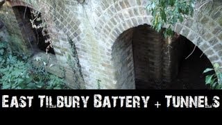 East Tilbury Coalhouse Battery  Tunnels [upl. by Enaitsirhc]