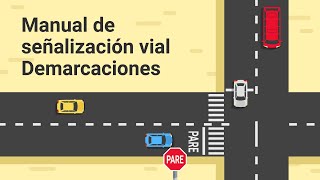 Manual de señalización vial  Demarcaciones [upl. by Laine101]