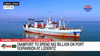 Namport to spend N2 billion on port expansion at Lüderitz [upl. by Elacsap315]