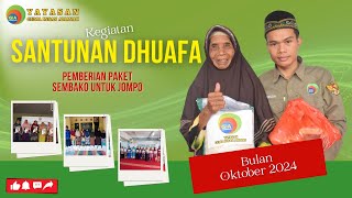 SANTUNAN DHUAFA BULAN OKTOBER 2024 [upl. by Bonina]