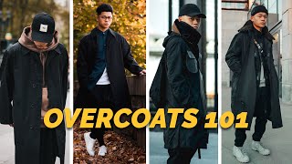 How To Style OVERCOATS [upl. by Atwekk]