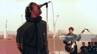 OASIS roll with it ROSKILDE 30061995 SOUNDBOARD [upl. by Robaina502]