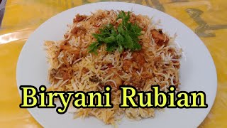 How to make Biryani Rubian in a simple way  Biryani Shrimp biryani biryanirubian [upl. by Yllib139]