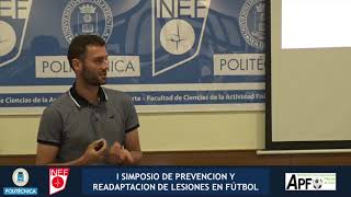 Trabajo preventivo fútbol  Víctor Paredes y David Porcel [upl. by Sumetra]