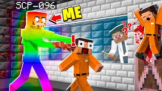 I Became RAINBOW SCP096 in MINECRAFT  Minecraft Trolling Video [upl. by Ajssatan]