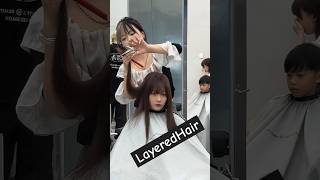 Layered Hair The Secret to a Stunning Look glowhairdiaries layeredhaircut hairtrends beautytips [upl. by Marcelo49]