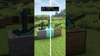 Minecraft BEST Texture PacksMod shorts Texturepack minecraft [upl. by Oderf]