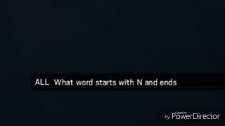 What word starts with N and ends in R [upl. by Ainet]