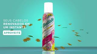 Shampoo Seco Batiste  Floral  Loja Virtual [upl. by Yesor]