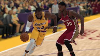 Rookie Lebron Meets Old man Bron in NBA2K25 [upl. by Kevyn437]