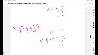 Organometallic Compounds  Coordination compounds18 Electron RulePart3ExamplesKannada [upl. by Sacttler]