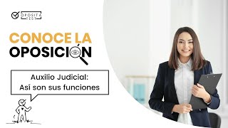 ⚖️ Auxilio Judicial ¿Cuáles son sus funciones [upl. by Nnyltiac720]