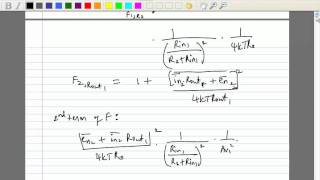 Lecture 15 Noise Figure of Cascaded Systems [upl. by Anileve188]