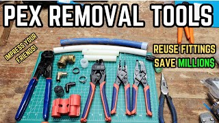 Easiest Way To Remove and Reuse PEX Fittings [upl. by Atiluap]