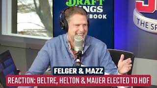 Tony Mazz Explains His Baseball HOF Ballot  Felger amp Mazz [upl. by Adnert17]