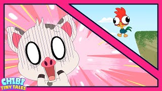 HeiHei vs Pua  Chibi Tiny Tales  Moana  disneychannel [upl. by Deane]