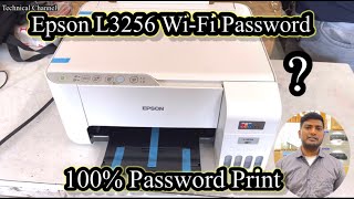 How To Get Epson L32563250 WiFi Password [upl. by Reinhard]