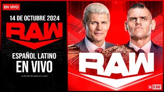 WWE RAW 14 de Octubre 2024 EN VIVO  Español Latino  WWE RAW 14102024 Cobertura y Resultados [upl. by Ahsiuqel]