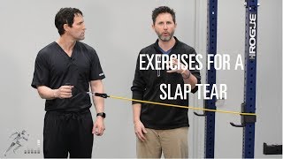 Exercises for a SLAP tear to help you recover quickly [upl. by Kristyn]