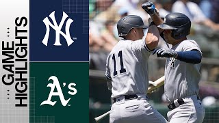 Yankees vs As Game Highlights 62923  MLB Highlights [upl. by Foulk340]