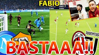 SCAPOCCIO FABIO BASTAAA‼️ NAPOLIROMA  MILANJUVE EA FC 25  EFOOTBALL 2025 [upl. by Korb507]