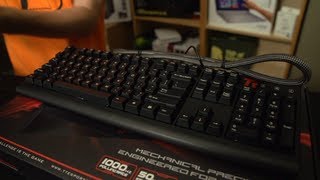 Tt eSports Meka G1 Mechanical Gaming Keyboard Unboxing amp Overview [upl. by Anaiad]