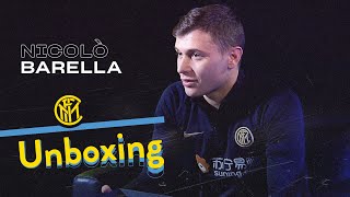 INTER UNBOXING with NICOLÒ BARELLA  LeBron James Italian National Team and more  📦⚫🔵😯 SUB ENG [upl. by Lassiter]