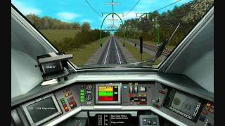 Loksim 3D TGV Meaux  CrepyenValois [upl. by Juanita889]