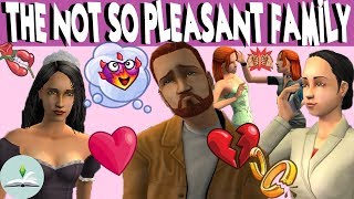 THE UNPLEASANTS  The Pleasant Family  The Sims Lore [upl. by Pence]