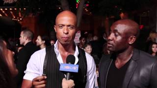 Choreographer Jamal Sims at the Footloose Premiere [upl. by Andeee889]