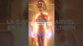 La CAPITANA MARVEL iba a aparecer en quotAVENGERSquot captainmarvel avengers marvelstudios shorts [upl. by Ominoreg]