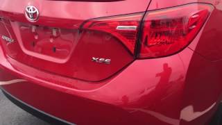 2017 Toyota Corolla SE vs XSE window sticker [upl. by Aened]