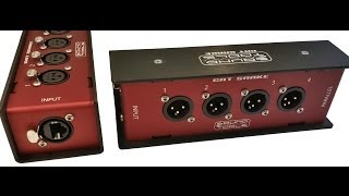 Analog Down Cat5e SoundTools CatBox and XLR Sniffer [upl. by Gilcrest]