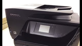 HP OfficeJet Pro 6970  6975 AllinOne Printer Unboxing [upl. by Kilbride]