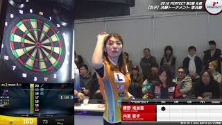 藤野裕加里 vs 内冨夏子【女子準決勝】2018 PERFECTツアー 第2戦 札幌 [upl. by Byram]