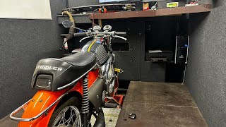 Kreidler rs 50 1973 dyno [upl. by Ralina]