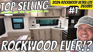 1 Selling Rockwood RV  2024 Rockwood Ultra Lite 2608BS [upl. by Oitaroh]