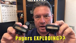 How the pagers in Lebanon exploded at the same time Pager explosions explained What is a pager [upl. by Akerue276]