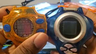 Agumon Digivice 1999 vs Monodramon DPower Ver2 [upl. by Yelime341]