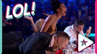 BGT Judges Lose It At Hilarious Stand Up Comedian Is This The Funniest Stand Up Set Ever [upl. by Cowie]