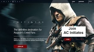 Assassins Creed Initiatesconnect your games AC2 AC Brotherhood AC RevelationsAC3AC4 Black Flag [upl. by Fital461]