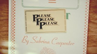 Sabrina Carpenter  Please Please Please Lyric Video [upl. by Geier]