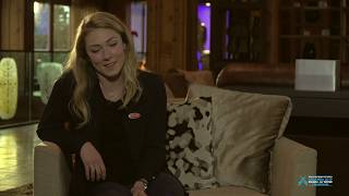 MIKAELA SHIFFRIN INTERVIEW  FIS SKI WORLD CUP FINALS GRANDVALIRA ANDORRA 2019 [upl. by Stoddard]