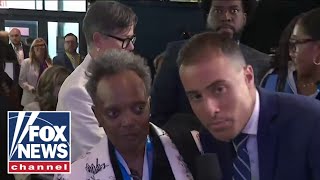 Jesse Watters Primetime questions DNC attendees [upl. by Esidnak]