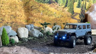 Axial Scx24 Jeep JLU V3 Park Tour [upl. by Oicanata]