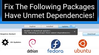 How To Fix The Following Packages Have Unmet Dependencies [upl. by Va]