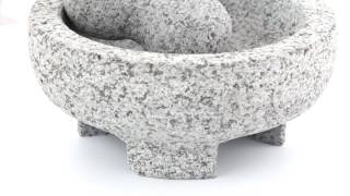 IMUSA USA MEXI2011M Granite Molcajete [upl. by Nanon443]