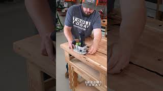 Removing Excess Epoxy With a Handheld Router [upl. by Leanor]